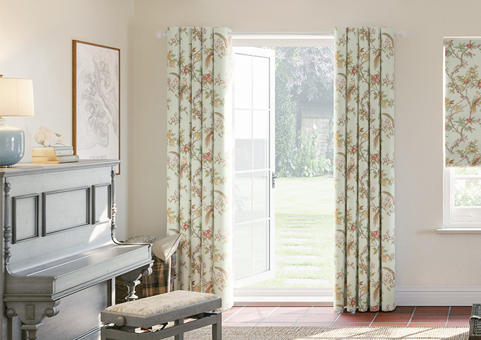 Orientalis, Duck Egg - Made to Measure Curtains - Image 3